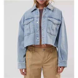 Женская джинсовая куртка ( экспорт в Америку)