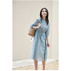 Лёгкое женское платье, экспорт в Японию  Отшито на крупной фабрике из остатков оригинальной ткани