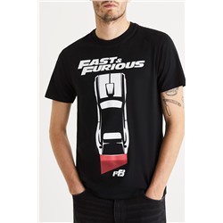 Camiseta Fast & Furious Negro
